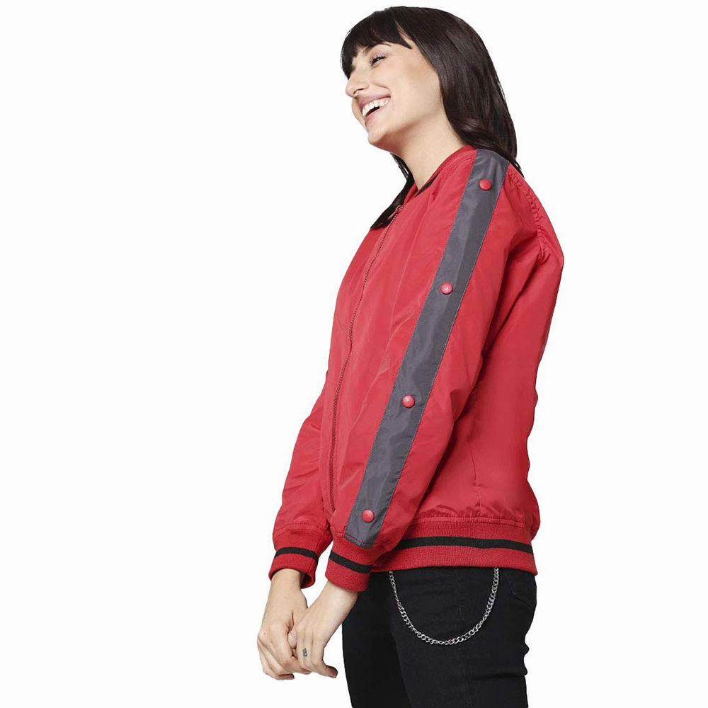 National Apparels women bomber jacket wholesale winter ladies sports jacket custom print streetwear unisex floral bomber jackets